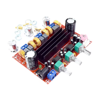 Placa Amplificadora de Potencia Digital de 2.1 Canales XH-M139, Voltaje Amplio de 12V-24V, TPA3116D2 2*50W+100W XH-M139 2.1