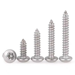 304 Stainless Steel Round Head Torx Self Tapping Screws Metric Grade 8 A2 70 For Metal - Product Image 1