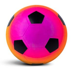 Ballon de football gonflable arc-en-ciel publicitaire - Product Image 3