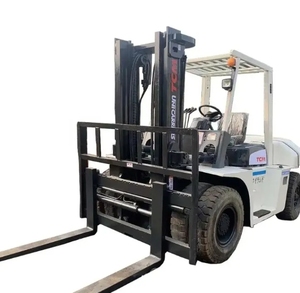 Carretilla elevadora de combustión interna TCM de 7 toneladas usada original de Japón Venta caliente con precio barato - Product Image 4