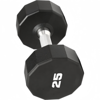 Set Dumbbell Ergonomis Anti-Selip Sepuluh Sudut untuk Penggunaan di Rumah, Peralatan Kebugaran Gym, Latihan Kekuatan Seluruh Tubuh Unisex Kustom