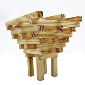 Kit de construction de formes géométriques en bois, jouet éducatif scientifique à assembler manuellement pour enfants de 4 à 6 ans, modèle d'apprentissage STEM - Product Image 1