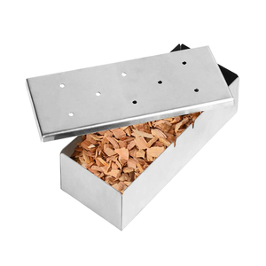 Professional Grill Barbecue tools Stainless Steel Large Grill Barbecue Smoker Box With Low Price