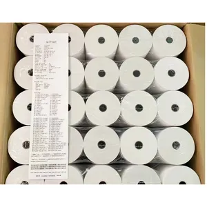 3 1/8 x 230 Register Paper 80mm Thermal Printing Receipt Rolls Cash Register Category Thermal Paper