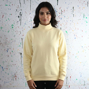 Sweat à capuche pour homme en molleton 100% coton, hiver, vintage, broderie appliquée, col large, URBAN PRODUCTIONS - Product Image 1