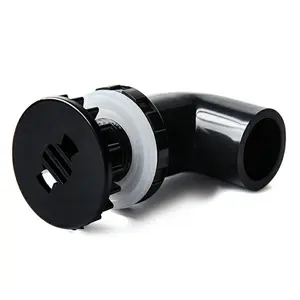 PVC Plastic Water Tank Fittings and elbow Water tank PVC bottom filter aquarium overflow discharge