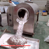 Machine commerciale de torréfacteur de noix de graine d'arachide de café d'air chaud de machine de torréfaction de noix de haute performance