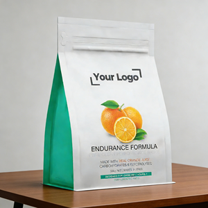 Poudre <span class=keywords><strong>d</strong></span>'énergie et <span class=keywords><strong>d</strong></span>'électrolytes OEM Endurance avec du vrai <span class=keywords><strong>jus</strong></span> <span class=keywords><strong>d</strong></span>'<span class=keywords><strong>orange</strong></span> et des glucides pour l'hydratation et les performances sportives - Product Image 1