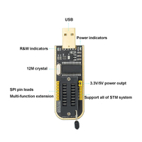 Programador USB Kt CH341A Serie Flash, Módulo Flash SPI a TTL, Placa Microcontroladora Flash STC, Escritor EEPROM BIOS