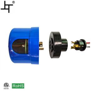 Carcasa de plástico impermeable IP66 Sensor de fotocélula crepuscular Interruptor de control de luz para iluminación de calles y jardines - Product Image 1