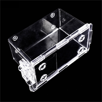 Boîte à cartes de jeu de poker transparente en acrylique YH Casino, 8 jeux de cartes