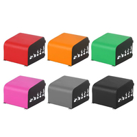 Boîte Plyo Angulaire Souple et Durable pour Fitness, Gym, Yoga, Entraînement Fonctionnel des Hanches et des Fessiers, avec Cordes Antidérapantes