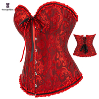 Corsets et Bustiers Gothiques Victorien Grande Taille, Style Vintage, 10 Couleurs Disponibles pour Femme