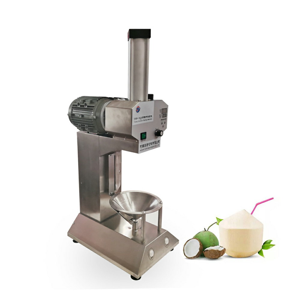 Éplucheur de noix de coco verte éplucheur de noix de coco fraîche jeune machine à éplucher noix de coco