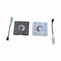 Contrôleur de panneau tactile sans fil 86 touches, contrôleur LED sans fil RF433 pour bande LED Dream Color WS2811 TM1903