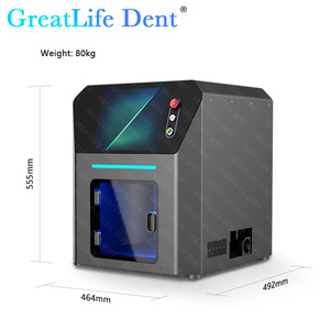 Machine de fraisage dentaire CNC à 5 axes de haute précision certifiée CE Greatlife Dent pour blocs de zircone et de métal, système CAD CAM - Product Image 2