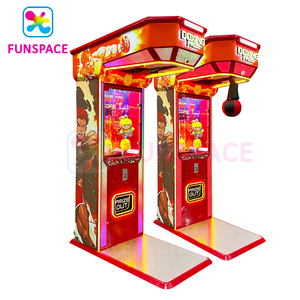 เครื่องเกมชก<span class=keywords><strong>มวย</strong></span>แบบใช้เหรียญของ Funspace อุปกรณ์สำหรับความบันเทิงกีฬาอาเขตพร้อมของขวัญและทิกเกอร์ - Product Image 1