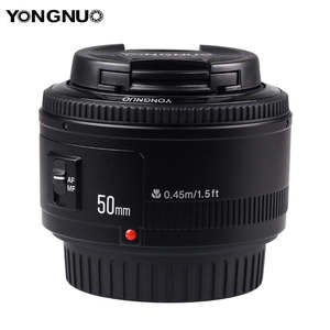 YONGNUO YN 50mm F1.8 자동 초점 렌즈 (YN EF 50mm F/1.8 AF), EOS 60D, 70D, 5D 마크 II, 5D 마크 III, 600D 와 호환 가능 - Product Image 1