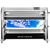 Machine à plastifier électrique automatique LeFu LF1700-D2 60C, plastifieuse simple face à chaud/froid pour papier/plastique/film