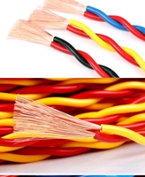 Offre Spéciale RVS 300V câble électrique 7/29 fils électriques isolés en PVC conducteur en cuivre pur pour la construction