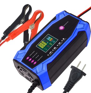 Nuovo Caricabatterie Intelligente a Impulsi 12V/24V 10A per Veicoli Elettrici, Auto e Moto, Caricabatterie Solare - Product Image 6