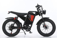Prix de gros Vélos électriques à batterie au lithium 48V Vélo à pneus larges de 20 pouces pour adultes Vélo de montagne étanche