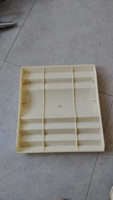 Coffrage en plastique ABS durable pour la réalisation de corniches en béton coulé sur place, produit de décoration extérieure pour bâtiments résidentiels