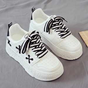 Zapatillas Blancas de Primavera para Mujer, Transpirables, Versátiles, Deportivas, con Suela Suave, para Primavera y Otoño, Envío Directo Internacional - Product Image 2