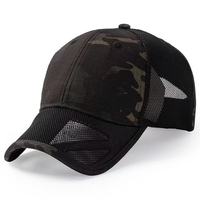 Casquette de baseball rétro en maille camouflage d'été pour homme adulte, design fin, tissu respirant, 6 pièces, tour de tête 48-50 cm