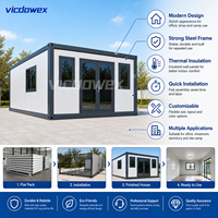 Гибкий модульный контейнерный дом VICDOWEX для комплектных решений для лагерей