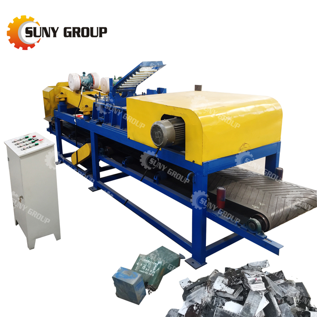 Fully Automated Used Car Lead Acid Battery Dismantling Separator Machine