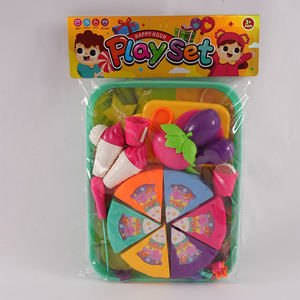 Happy Meal Coupe-légumes <span class=keywords><strong>en</strong></span> plastique Acheter <span class=keywords><strong>en</strong></span> <span class=keywords><strong>ligne</strong></span> Faire semblant de jouer <span class=keywords><strong>Cuisine</strong></span> Enfants Jouet de coupe de nourriture - Product Image 1