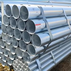 6m Long <strong>Galvanized</strong> <strong>Steel</strong> <strong>Pipe</strong> Greenhouse Frame EN Standard <strong>Galvanized</strong> Round <strong>Pipe</strong> - Product Image 1