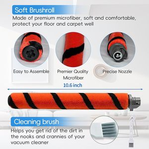 Rullo Spazzola di Ricambio Riutilizzabile Compatibile con Aspirapolvere Shark AX950 AZ1000 NV830 ZU780 <span class=keywords><strong>DuoClean</strong></span> - Product Image 4