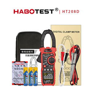 Multimètre numérique HT208D 6000 points True RMS, haute tension 1000A, courant de démarrage 1000V DCA, AC/DC, sélection automatique de la plage - Product Image 6