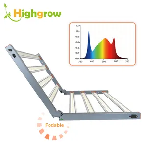 Longsun foldable 800w dimmable control best led grow light 2021 growing bar horticulture grow lighting for indoor plants grow