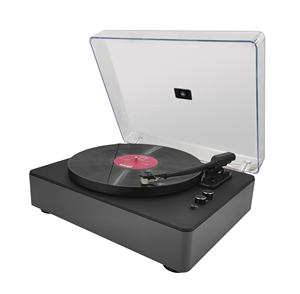 Lecteur <span class=keywords><strong>HiFI</strong></span> <span class=keywords><strong>vinyle</strong></span> LP look de mode moderne avec émetteur de dents bleues gramophone plateau tournant pleine taille - Product Image 4