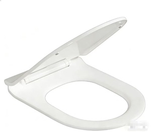 Tapa de <span class=keywords><strong>Inodoro</strong></span> en Forma de U de Plástico Antideslizante con Cierre Suave y Diseño Moderno para Adultos, Fácil de Instalar - Product Image 2