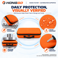 Étui de protection imperméable pour boucleur à cheveux en EVA, fermeture éclair, portable, pour voyage, 2-3 compartiments - OEM/ODM personnalisé