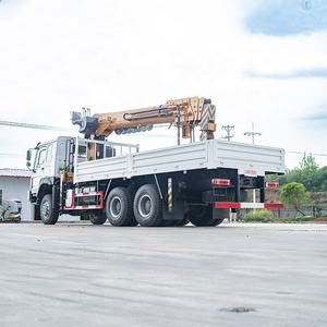 הואו יצוא 6 x6 כל הגלגלים כונן משאית רכוב עגור 12 טון משאית מנוף למכירה - Product Image 6