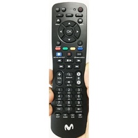Control Remoto Universal Movistar de 50 Teclas de Calidad Original para TV por Cable STB VIDEO AUX 4 en 1 IR
