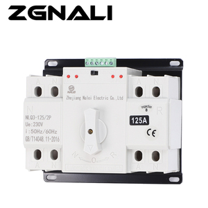 Nalei 2 đầu vào 1 đầu ra 2P 63A 230V 50/60Hz loại CB Điện kép tự động chuyển đổi (ATS) - Product Image 3