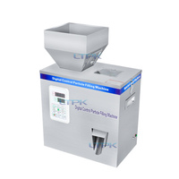 Machine de pesage et de remplissage semi-automatique à moteur PLC LT-W200N 200g pour granulés, grains de café, cacahuètes, amandes, noix, emballage en cartons