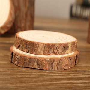 Rodajas Decorativas de Madera de Pino Mystic Arts con Vetas Naturales para Manualidades y Decoración del Hogar - Product Image 4