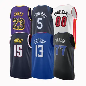 הנמכרים ביותר ג'רזי כדורסל עיצוב אישי עיצוב חדש אופנה ספורט סגנון קבוצת כדורסל בג'רזי ללבוש