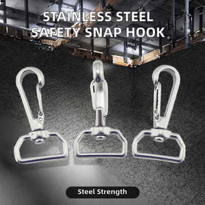 Eslabón de Conexión de Metal con Resorte para Mascotas, Acabado Personalizado, para Industria Pesada, Minería y Otras Aplicaciones, Guangdong YBH006 - Product Image 4