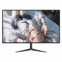 Moniteur d'ordinateur incurvé LED USB 4K 22 24 27 32 pouces 75Hz pour jeux vidéo
