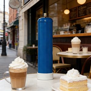 Bouteille de gaz industrielle jetable en acier de 1L – Certifiée pour les opérations à basse et haute pression (Hélium/CO2) - Product Image 3