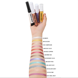 Marque privée Fairy Shimmer liquide surbrillance imperméable au corps et au visage logo personnalisé de couleur bricolage - Product Image 2