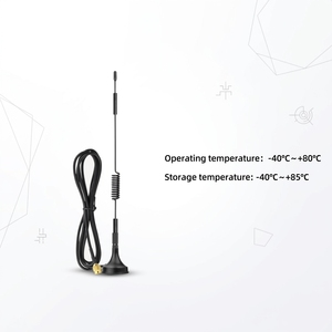 <span class=keywords><strong>Antenne</strong></span> extérieure verticale à gain élevé 1M 5dBi avec <span class=keywords><strong>fixation</strong></span> par ventouse/vis pour fréquences 690-960MHz et 1710-2690MHz pour 4G LTE - Product Image 2